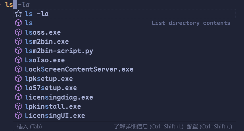 终端代码待选